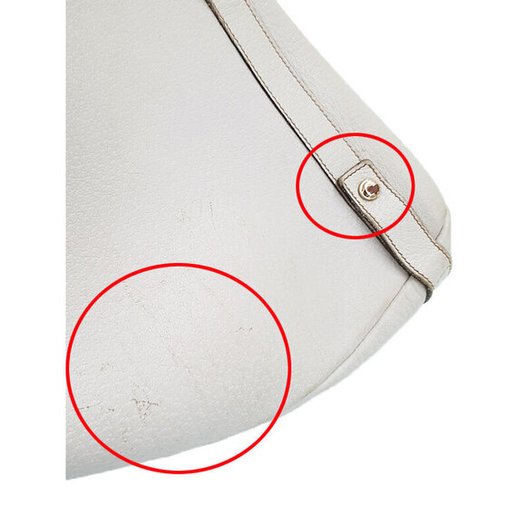 Gucci Leather Shoulder Tote Bag - Picture 7 of 9